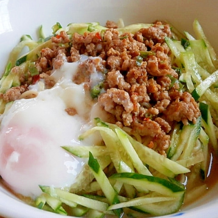 インスタントラーメンで作る☆冷やし坦々麺☆